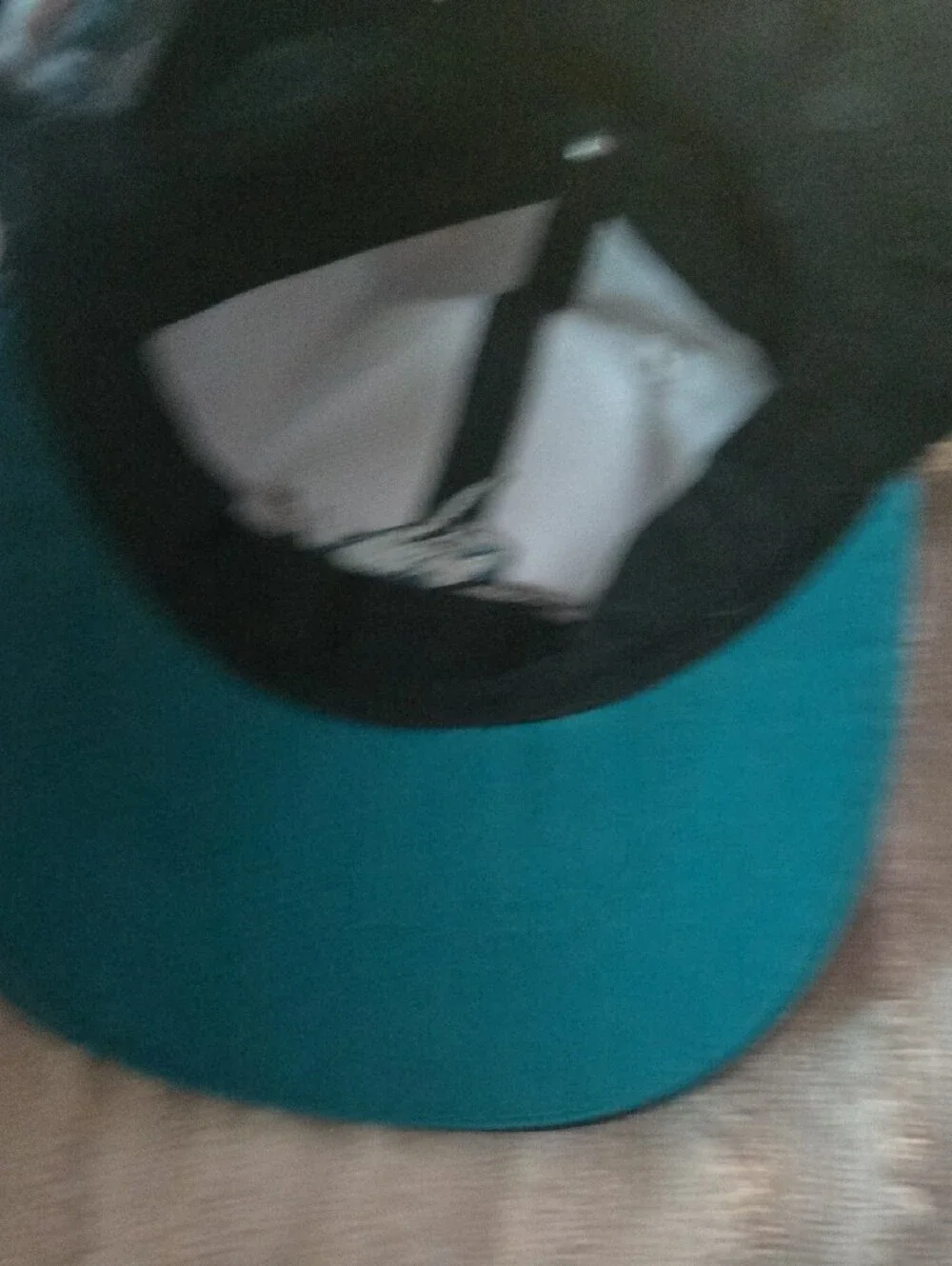 Kids Black and White Baseball Cap with Shark Hockey Logo Limited Edition